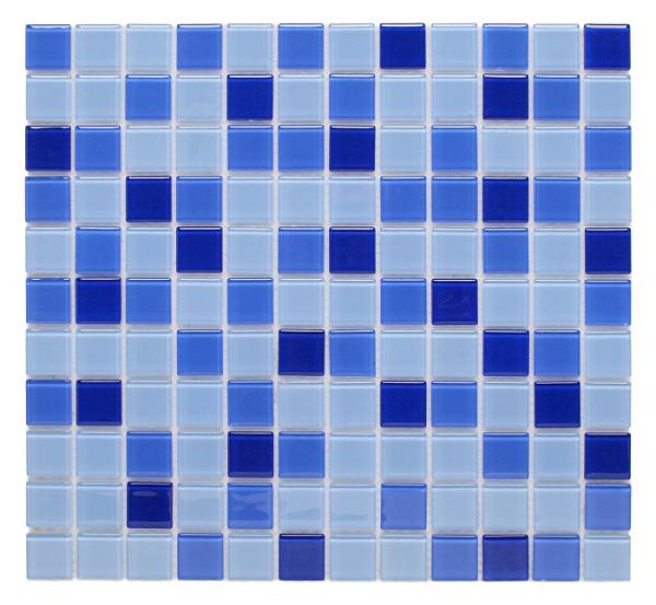 GLASS MIX DMX 059 Sklenená mozaika DUNIN (32,3x29,6cm/1ks)
