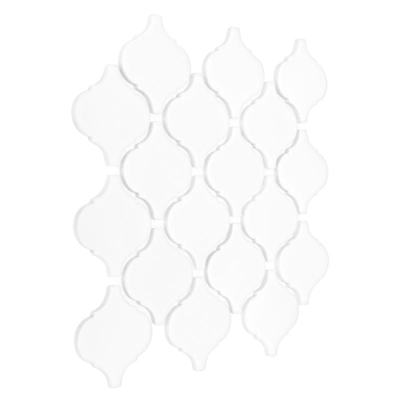 CLASSIC CERAMIC MOSAIC Mini Arabesco White Keramická mozaika DUNIN (27x25cm/1ks)